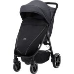 Britax - romer poussette b - agile m - 0 - 48 mois - jusqu� 22kg - dossier r�glable - noir shadow