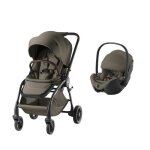 Britax r�mer - poussette duo rio + baby - safe pro lux urban olive