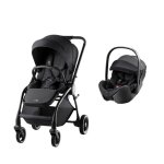 Britax r�mer - poussette duo rio + baby - safe pro style carbon black