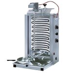 Broche kebab �lectrique - 2 zones de chauffage - 35kg - mastro
