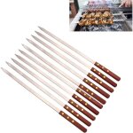 Brochettes shish kebab large barbecue barbecue b�tonnets en m�tal brochettes kebab brochette de plein ...