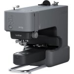 Brodeuse automatique - brother - skitch pp1 - gris - cadre magn�tique 100x100 mm - application artspira ...