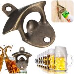 Bronze mural dcapsuleur tire bouchon ouvre bouteille opener cuisine outil bire