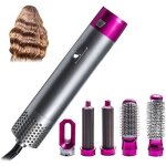 Brosse  air chaud professionnelle 5 en 1 - sche - cheveux - brosse  air chaud - sche - cheveux lectrique ...