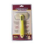 Brosse auto - nettoyante pour chats de max&mitzy manche ergonomique picots prot�g�s et couvercle de protection ...