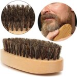 Brosse barbe moustache naturel poils de sanglier peigne en bois poignet pr hommes - beige - adulte - ... Brosse barbe moustache naturel poils de sanglier peigne en bois poignet pr hommes - beige - adulte - ...