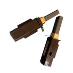 Brosse de charbon - ametek lamb - 2311480 - 2 pices - compatible aspirateur - marron