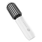 Brosse chauffante sans fil 3 en 1 lisseur boucleur portable c�ramique ionique 7000mah usb - c 4 temp�ratures ...