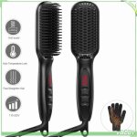 Brosse � cheveux chauffante - fafeicy - mod�le �lectrique - temp�rature r�glable - arr�t automatique ...