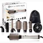 Brosse coiffante bellissima brosse air wonder blanc or