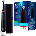 Brosse  dents lectrique oral - b vitality pro3 3500 avec technologie braun design noir limine plus ...