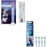 Brosse  dent vitality pro kids frozen avec tui de voyage + oral - b brossettes frozen x4 gt