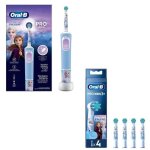 Brosse à dent vitality pro kids frozen + oral - b brossettes frozen x4 gt Brosse à dent vitality pro kids frozen + oral - b brossettes frozen x4 gt