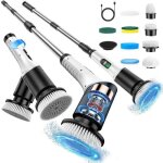 Brosse �lectrique nettoyage rotative 9 t�tes 2 vitesses manche extensibleangles r�glables brosse nettoyage ...