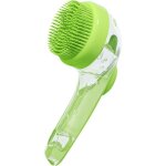 Brosse de lavage pour chien brosse pour chien pour bain - brosse  shampooing avec distributeur de savon ...