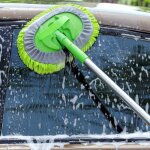 Brosse lavage voiture nettoyage 160 cm en chenille chiffon eponge pelucheuse vadrouille lavage t�lescopique ...