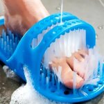 Brosse lave pieds salle de bain douche sandale tong Brosse lave pieds salle de bain douche sandale tong