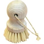 Brosse  lgumes boule bois cologique