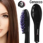 Brosse lissante - cenocco - cc - 9011 - céramique - température variable jusquà 230°c - design ergonomique ... Brosse lissante - cenocco - cc - 9011 - céramique - température variable jusquà 230°c - design ergonomique ...