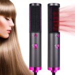 Brosse lissante chauffante ionique peigne  cheveux de la temprature rglable pour les cheveux epais ...