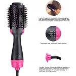 Brosse lissante chauffante ionique sche - cheveux en une tape 3 en 1 avec fonction anti - brlure