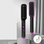 Brosse lissante chauffante - ptc chauffage rapide cran lcd temprature