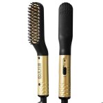 Brosse lissante pour cheveux 3 en 1 2 niveaux de temp�rature humide et - atelix - s�che lisseur barbe ...
