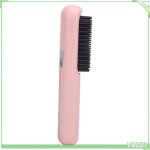 Brosse � lisser - fafeicy - brosse chauffante ionique - chauffe 30s - sans fil 3000mah - peigne 3d