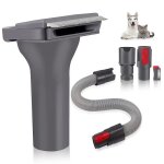 Brosse poils chat et chien pour dyson v6 / 7 / 8 / 10 / 11 / 15 et dc series avec adaptateurs tuyau dextension ...
