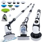 Brosse � r�curer �lectrique rotative sans fil pour nettoyer la salle de bain la baignoire le carrelage ...