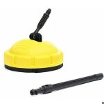 Brosse rotative pour nettoyeur haute pression karcher k ? largeur de nettoyage 28 cm ? jupe anti - �claboussur ...