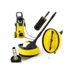 Brosse rotative t - racer ? distributeur int�gr� adaptateur qc inclus compatible nettoyeur haute pression ...