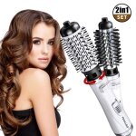 Brosse soufflante rotative 3 in 1 hair dryer brush brosse coiffante multi - fonction brosse chauffante ...