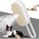 Brosse à vapeur pour chat 3 en 1 avec spray deau auto - nettoyante avec massage brosse de toilettage ... Brosse à vapeur pour chat 3 en 1 avec spray deau auto - nettoyante avec massage brosse de toilettage ...
