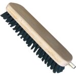 Brosse  vtements droite l: 18 cm fibres de soie noire