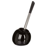 5five - brosse wc céramique colorama noir 5five - brosse wc céramique colorama noir