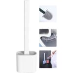 Brossewc plate en silicone avec support ensemble brossewc en silicone flexible et support pour salle ...