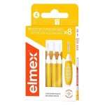 Brossettes interdentaires - elmex - taille 4 - brins souples en spirale - pack de 8 brossettes
