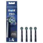 Brossette oral - b - cross action - pour brosse à dent électrique - pack de 4 Brossette oral - b - cross action - pour brosse à dent électrique - pack de 4