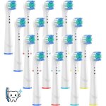 Brossette de rechange compatible pour braun oral b t�tes brossettes de rechange t�tes brosse embout precision ...