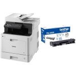 Brother imprimante multifonction 3 - en - 1 dcp - l8410cdw - laser - couleur - rseau wifi - a4 + toner ...