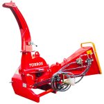 Broyeur de branches 150 mm pour tracteur - cardan et attelage trois points - rouleau dalimentation hydraulique ...