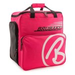 Brubaker carver champion sac � chaussures de ski - sac pour casque - rose vif - blanc - noir