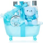 Brubaker coffret cadeaux de soins pour bb - 7 pcs - set de bienvenue pour garons - avec baignoire ...