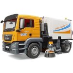 Bruder camion municipal de nettoyage de rues - 47 x 19 x 23 cm - balayeuse voirie - collection vehicule ...