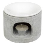 Br�le - parfum olioa ciment 11x7cm - atmosphera cr�ateur dint�rieur
