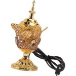 Brûleur dencens Électrique brûleur dencens en métal moyen - orient porte - brûleur brûleur daromathérapie ... Brûleur dencens Électrique brûleur dencens en métal moyen - orient porte - brûleur brûleur daromathérapie ...