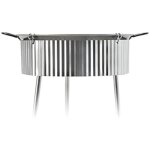 Brûleur à gaz pour paella - marque - modèle - Écran de protection - acier galvanisé - 70 cm Brûleur à gaz pour paella - marque - modèle - Écran de protection - acier galvanisé - 70 cm