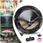 Brumisateur terrasse - folaya - 12m - 16 buses de laiton - syst�me dirrigation pr�t � lemploi