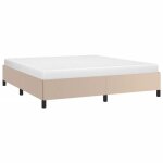 Brun 180 x 200 cm - lit bois - stables et durable - cadre de lit - matelas non inclus - cappuccino 180x200 ...